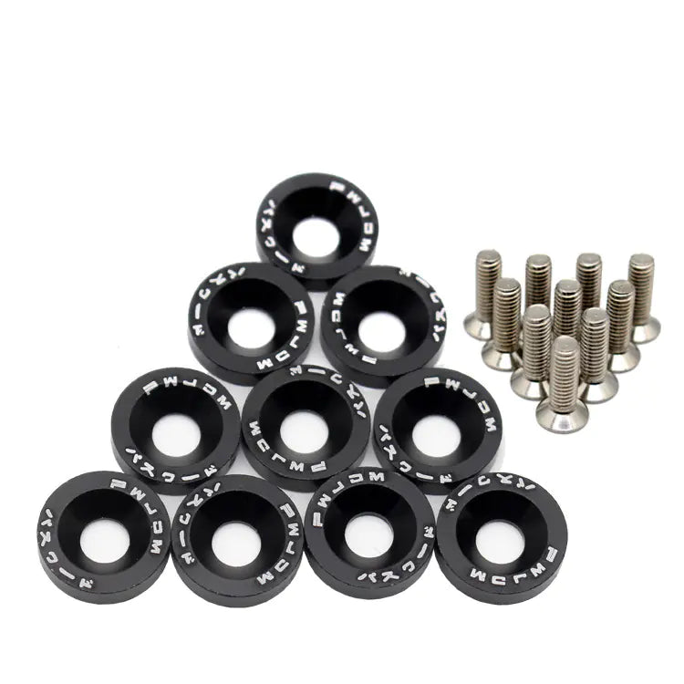 M6 Screws With Coulored Spacers
